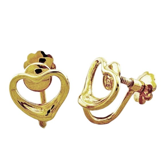 TIFFANY & CO. 18k Yellow Gold Earrings - Picture 1 of 5